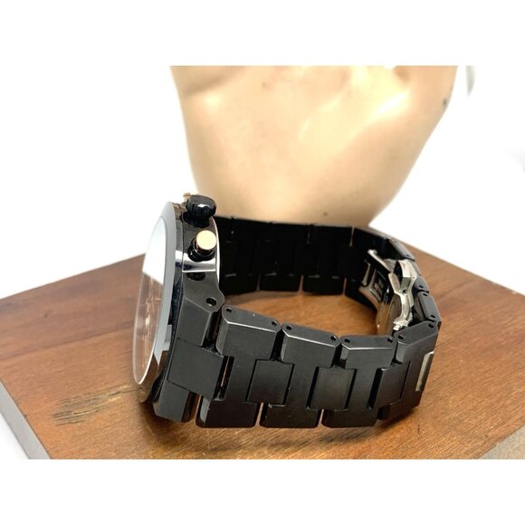 Movado Men's Watch 3600897 Bold Swiss Quartz Chronograph Black Steel 44.5mm - Picture 9 of 14